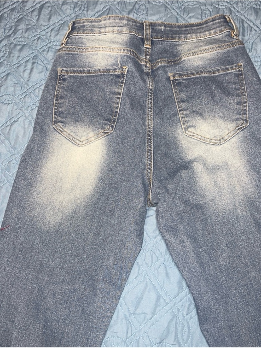 Fashion Nova Light Blue Washed Women's Jeans